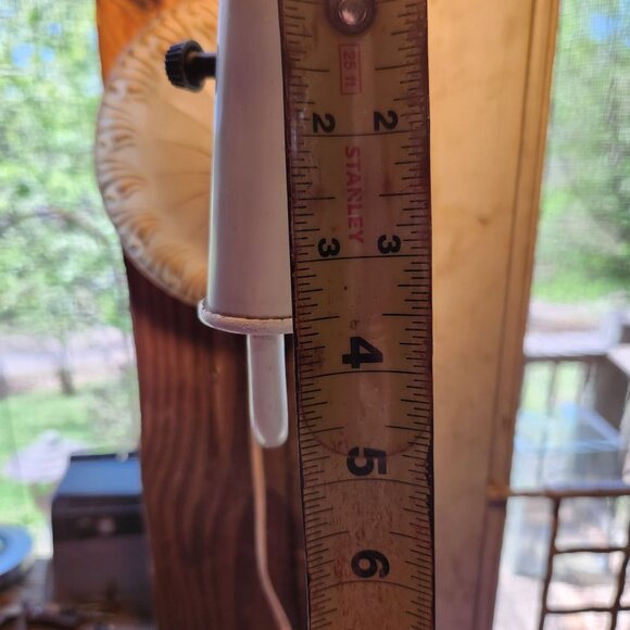 Rare Vintage Art Nouveau Hanging or table top plug in Sconce Light Fixture With - Picture 4 of 16